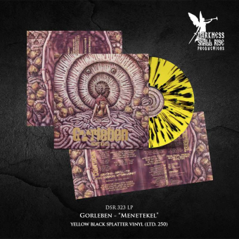 GORLEBEN Menetekel LP SPLATTER , PRE-ORDER [VINYL 12"]